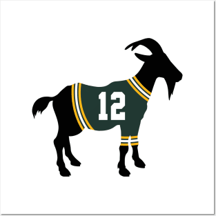 Aaron Rodgers GOAT Posters and Art